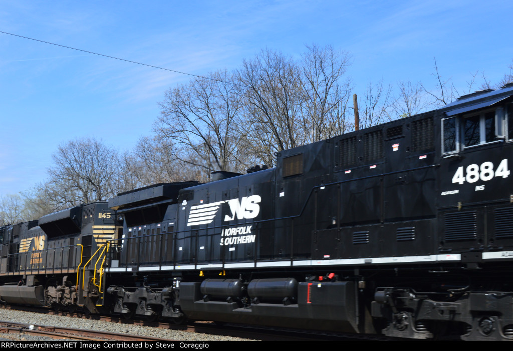  Partial Shot of NS 4884 and NS 1145
